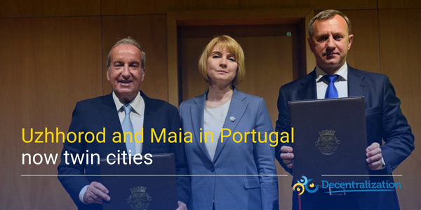 Uzhhorod and Maia in Portugal now twin cities