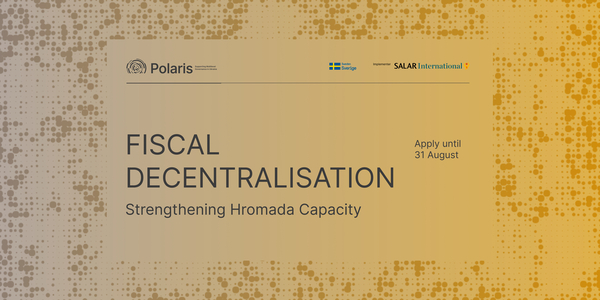 Invitation to Hromadas for Partnership in Fiscal Decentralisation