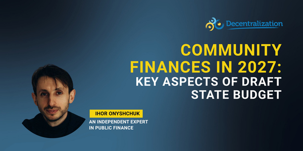 Community finances in 2027: Key aspects of Draft State Budget (infographic)