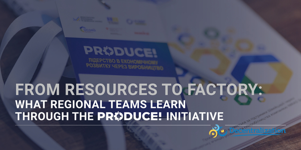From resources to factory: what regional teams learn through the Produce! initiative
