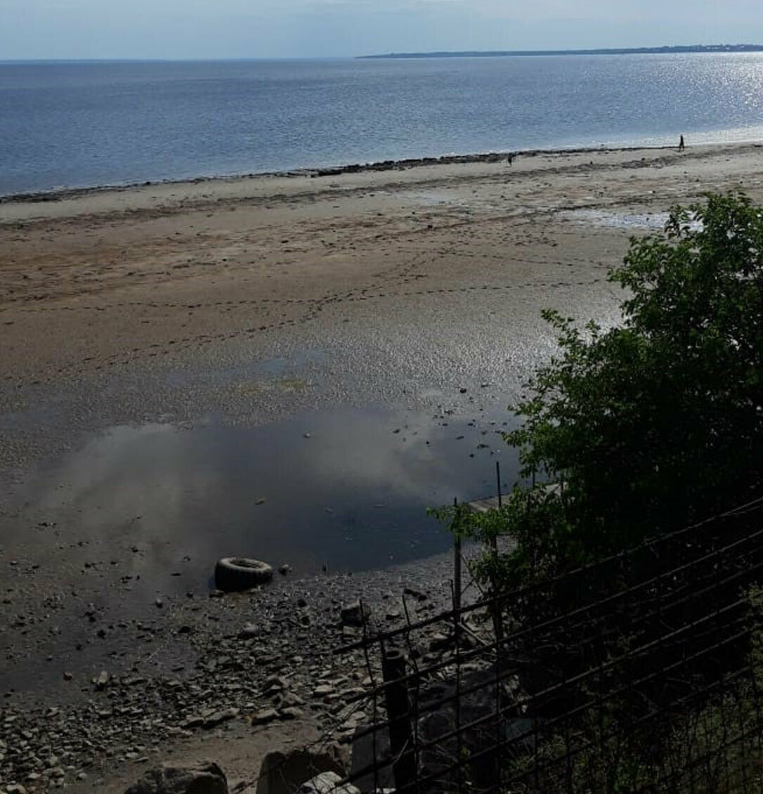 Каховське водосховище після підриву греблі Каховської ГЕС
