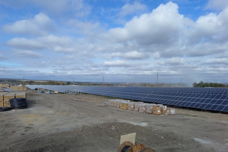 Solar power plant to be built in Pryiutivska AH 