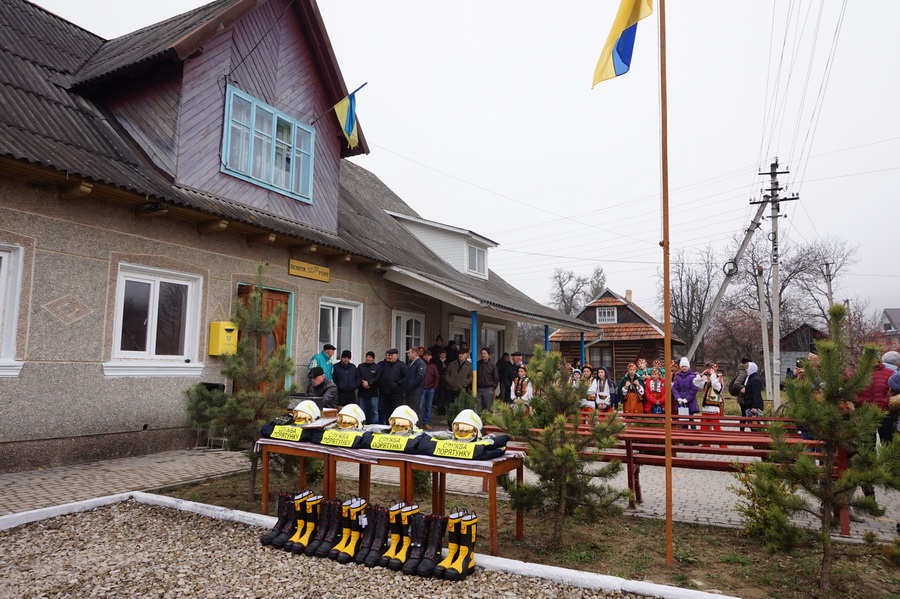 Voluntary fire brigade launched in Kosmatska AH