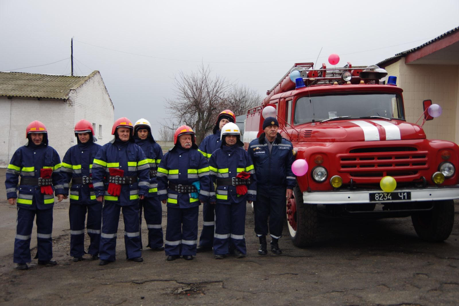 Local fire department opened in Novoselivska AH in Poltava Oblast