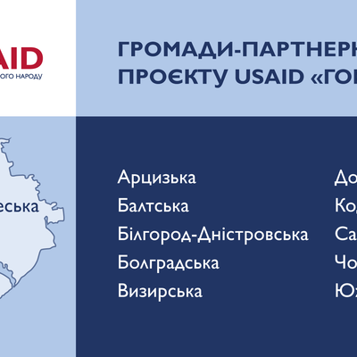 Проєкт USAID «ГОВЕРЛА» оголосив партнерство з 40 новими громадами