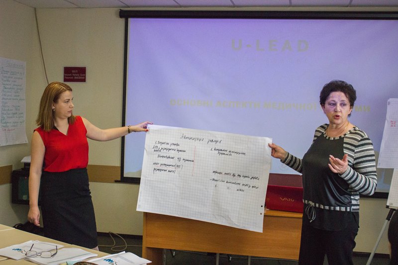 Autonomisation of healthcare institutions, organisation of primary healthcare in hromadas - representatives of AHs of Sumy Oblast trained to work under healthcar reform