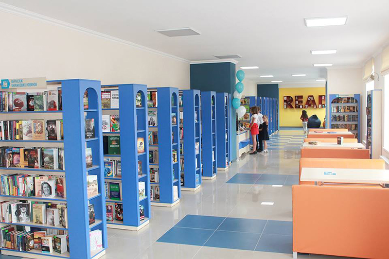 Decentralisation in Sumy Oblast, positive changes: library and up-to-date therapy unit have been opened in Trostyanetska AH