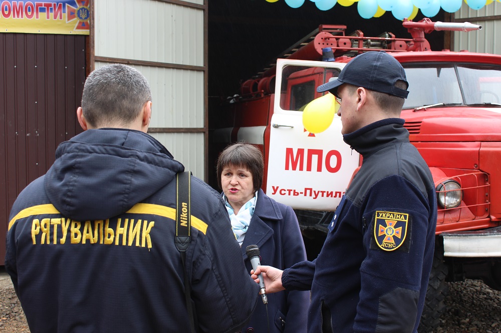 Fire station opened in Ust-Putylska AH