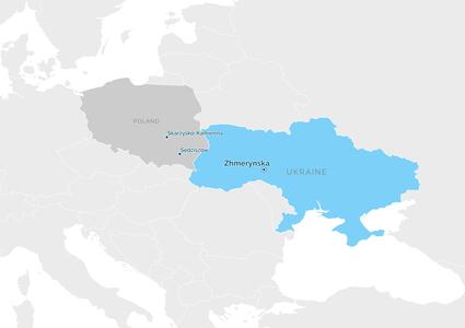 Partnership map - Жмеринська територіальна громада