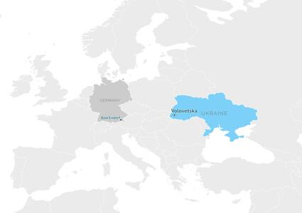 Partnership map - Воловецька територіальна громада