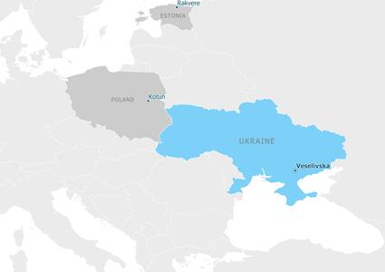 Мапа партнерства - Веселівська територіальна громада