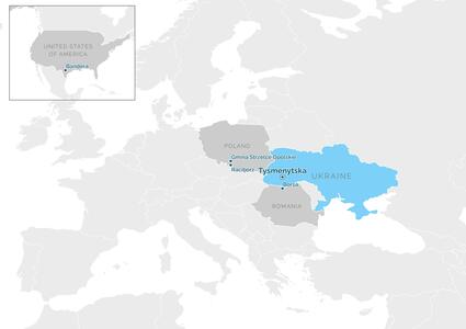 Мапа партнерства - Тисменицька територіальна громада