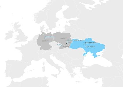 Partnership map - Білоцерківська територіальна громада