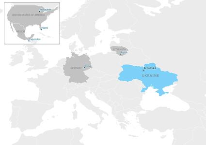 Мапа партнерства - Ірпінська територіальна громада