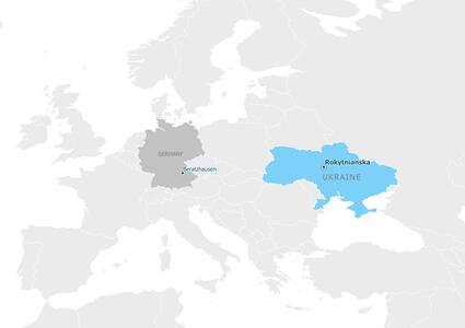 Partnership map - Рокитнянська територіальна громада