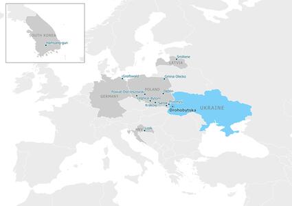 Мапа партнерства - Дрогобицька територіальна громада