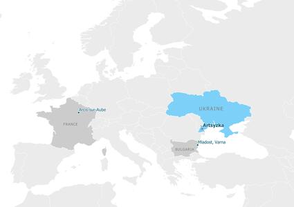 Partnership map - Арцизька територіальна громада