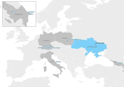 Мапа партнерства - Полтавська територіальна громада