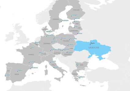 Мапа партнерства - Київ