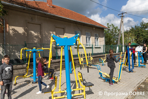 Облаштовані дитячо-спортивні майданчики, Програма USAID DOBRE, Нижньовербізька громада