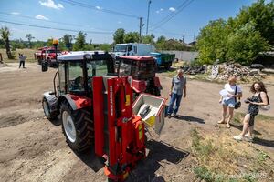 Техніка та обладнання КП «Водолій», надане Програмою USAID DOBRE, Приютівська громада