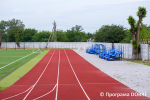 Стадіон, селище Петриківка, Петриківська громада