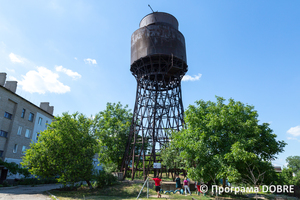 Вежа В. Г. Шухова, Помічнянська громада