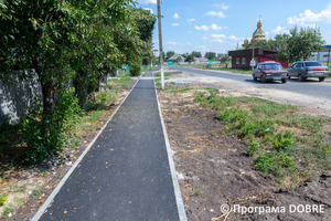 Нові тротуари, село Стара Гнилиця, Малинівська громада