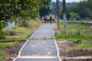 Нові тротуари, село Стара Гнилиця, Малинівська громада