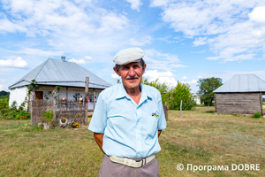 Леонід Кобець, керівник Писарівського етнографічного музею під відкритим небом «Українська слобода»