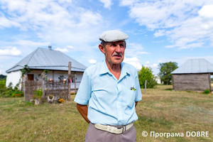 Леонід Кобець, керівник Писарівського етнографічного музею під відкритим небом «Українська слобода»