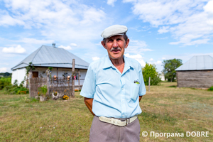 Леонід Кобець, керівник Писарівського етнографічного музею під відкритим небом «Українська слобода»